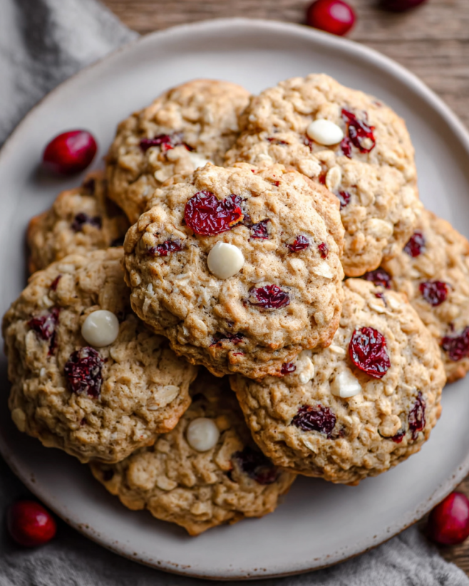 Cranberry Oatmeal Cookies