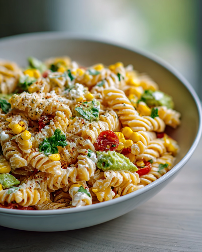 Mexican Street Corn Pasta Salad